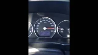 Top Speed 200km/h Hyundai Santa Fe 2011