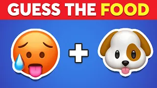 Guess the FOOD by Emoji 🍔🤔 Emoji Quiz | Food and Drink Emoji Quiz