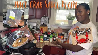 How I Created The Juicy Crab Sauce!!