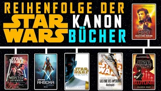 Alle Star Wars KANON BÜCHER in chronologischer Reihenfolge | Star Wars Wissen