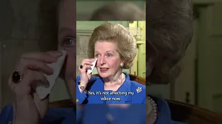 Margaret Thatcher Breaks Down in Tears (1991)
