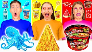 Food of The Same Colors Challenge | Funny Situations by Fun Fun Challenge