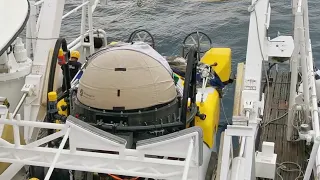 Arriving at the Cocos Islands, Costa Rica onboard the Argo Liveaboard Dive Yacht and Submarine.