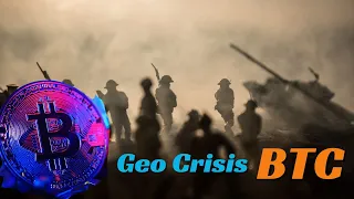 A new potential geo political crisis brewing - affecting BTC in 90 days