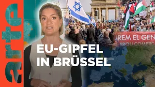 EU-Gipfel: die israelisch-palästinensische Frage | Mit offenen Karten - Im Fokus | ARTE