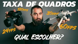 MELHOR FRAME RATE? QUAL taxa de quadros ESCOLHER para DRONES, ACTION CAM e CÂMERAS | DJI - GOPRO