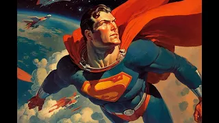 Superman as 1940s Pulp Science Fantasy | Midjourney AI Generated Images | Part 2