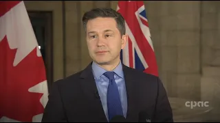 Conservative Leader Pierre Poilievre comments after meeting with Manitoba Premier Wab Kinew