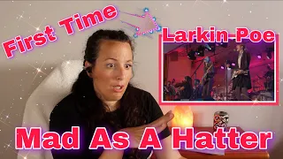 First Time Reacting to Larkin Poe & Nu Deco Ensemble | Mad As A Hatter Live | WOW!!! 😱