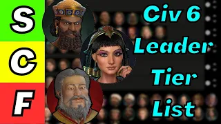 Civilization 6 Leader Tier List
