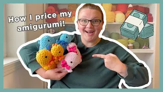 💵 How I price my crochet plushies + mini crochet and chat with me! 🧶