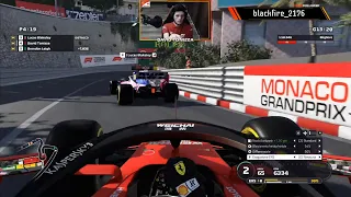 Can You Overtake At Monaco In F1 Esports (David Tonizza onboard)