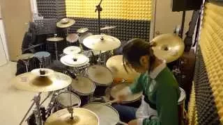 [Drum cover] Slam Dunk theme song OP - 好想大聲說喜歡你 (君が好きだと叫びたい) - を叩いてみた by FreeFung