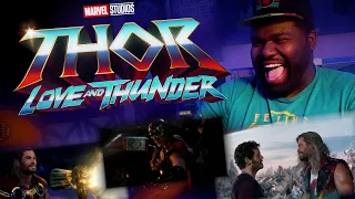 THOR: LOVE AND THUNDER TEASER TRAILER (REACTION!!)