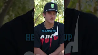 Haiden Deegan talk Hunter Lawrence #supercross #thedeegans