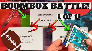 1 OF 1 PULLED!! Opening $500 In Hobby Football Packs! April BoomBox 23