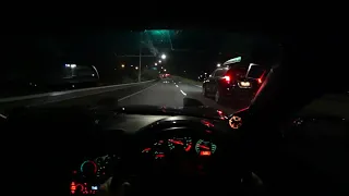 1998 Mazda RX-7 FD Type RS POV Night Drive Part 2 on Rural Road (4K Ultra HD)