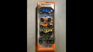 Matchbox :No Road No Problem 5 pack