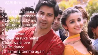 the best of Varun Dhawan Alia Bhatt songs