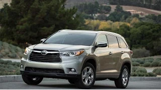 2015 Toyota Highlander Start Up and Review 3.5 L V6