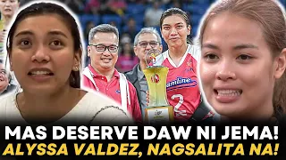 NAPAIYAK si ALYSSA VALDEZ! PVL, NAGPALIWANAG kung bakit HINDI si JEMA GALANZA ang MAY AWARD!