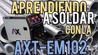 aprendiendo a soldar con la AXT-EM102