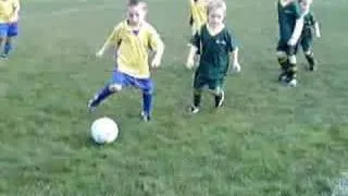 5 Year Old George Soccer Season 1 Highlights (Slowmo)
