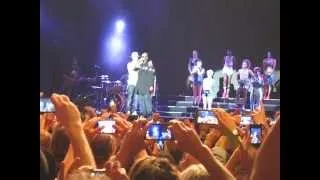 Pharrell Williams with Stevie Wonder North Sea Jazz 2014