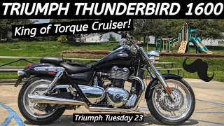 Fabulous Triumph Thunderbird 1600cc Torque Machine - Wahoo! Triumph Tuesday 23