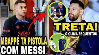 APÓS ROMPER RELAÇÕES COM NEYMAR, MBAPPÉ VAI FAZER O MESMO COM MESSI POR MOTIVO BIZARRO 😱