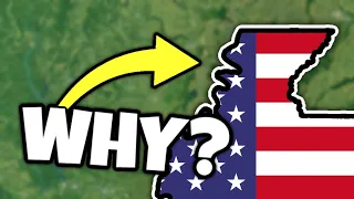 Strange US State Borders Explained