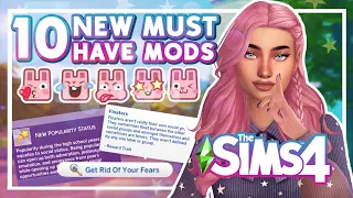 10 NEW MODS for Better Gameplay ✨ The Sims 4 ✨ + LINKS