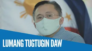 WATCH: SEN. BONG GO BUMUWELTA KAY SEN. SONNY TRILLANES SA ALEGASYON NG PLUNDER | JAN ESCOSIO