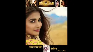 Pooja Hegde | Naiyo Lagda Dil Tere Bina | Kisi ka Bhai Kisi ki Jaan | Salman Khan | 2023 | #Shorts#