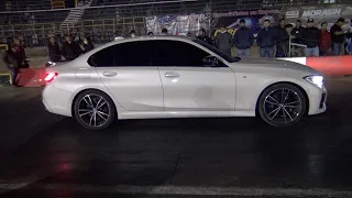 BMW 340i vs Audi S4 | ARRANCONES AUTÓDROMO CULIACÁN | DRAG RACING