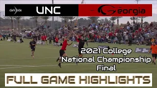 North Carolina vs Georgia | 2021 College National Championship Final | FULL GAME HIGHLIGHTS