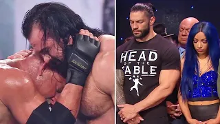 5 Saddest WWE Moments 2021 - Roman Reigns & Sasha Banks, Drew McIntyre & Goldberg