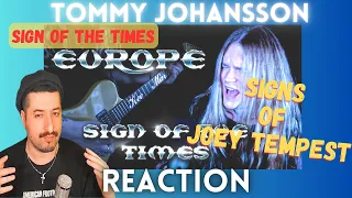 SIGNS OF JOEY? - SIGN OF THE TIMES (Europe) - Tommy Johansson Reaction