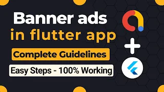 google mobile ads flutter || Integrate Flutter Admob Banner Ad || Flutter Admob || Technical Encoder