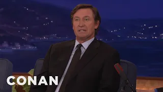 Wayne Gretzky’s Father Built Him A Backyard Skating Rink | CONAN on TBS