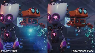 Ratchet & Clank: Rift Apart - Fidelity Mode vs Performance Mode Comparison [4K60FPS HD]