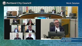 Portland City Council Work Session - Community & Economic Development Budget 02/13/24