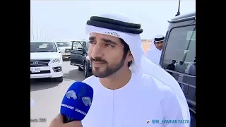 Interview Dubai Crown Prince (فزاع Fazza) in Riyadh "King Abdulaziz Camel Festival"