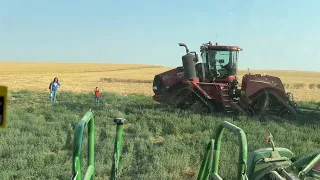 The Final Straw For “Red” / Day 13 Highwood Montana Wheat Harvest (August 1)