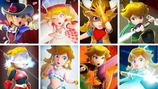 Princess Peach: Showtime! - All Transformations (HD)