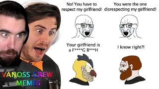 Vanoss Crew Memes that go hard… Nogla & Terroriser REACTS!