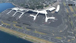 Close Up • KLGA - New York LaGuardia Airport by Feelthere • MSFS