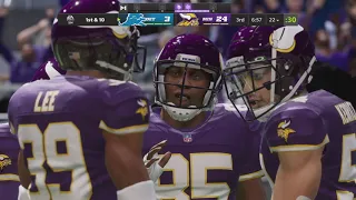 Lions (3-6) vs Vikings (6-3): Week 10 - Season 2