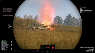 Killing tanks in the T72 - Leopard hat trick