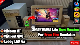 (2024) Smartgaga Best Version For Free Fire Low End PC | Smartgaga New Emulator For PC